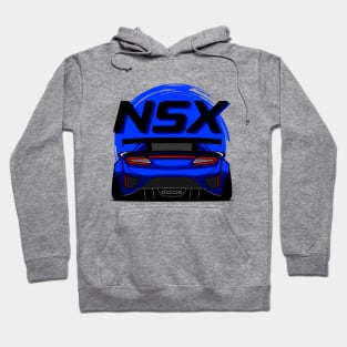 Blue NSX Rear JDM Hoodie